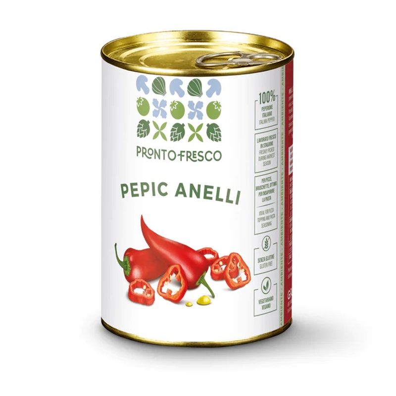 Wholesale Italian Food Suppliers Bruno Fine Foods GRECI PRONTOFRESCO PEPIC ANELLI 4257 390G 6